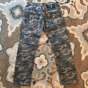 Mens True Religion Jeans Camo 